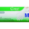Medline Curad® 3G Stretch Vinyl Exam Gloves Medium Box/100