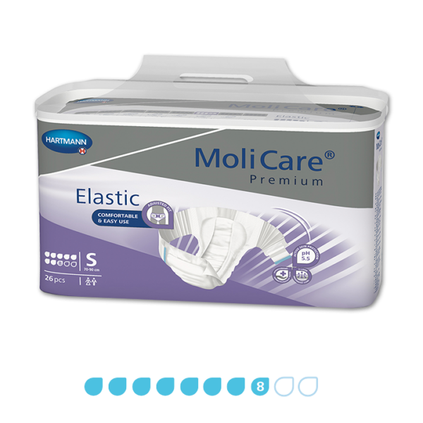MoliCare Premium Elastic – Small, 8D - Image 2