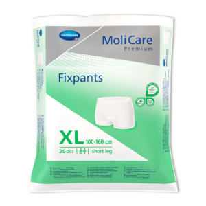 MoliCare Premium Fixpants X Large Unisex Short Leg Pkt of 25