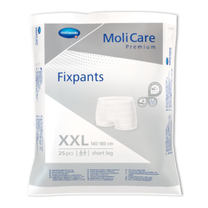 MoliCare Premium Fixpants XX Large Unisex Short Leg Pkt of 25